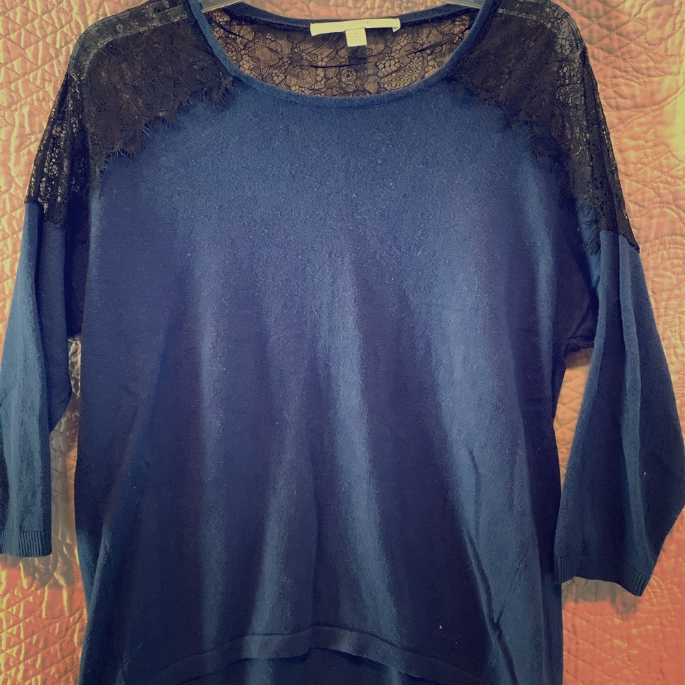 Lauren Conrad Lace Sweater